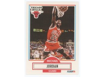 1990 Fleer Basketball #26 Michael Jordan