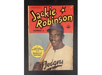 Jackie Robinson #2 1950 Fawcett Comic Book