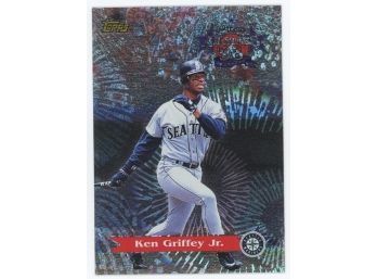 1997 Topps Baseball #AS13 1st Team All Stars '96 Ken Griffey Jr. Holofoil