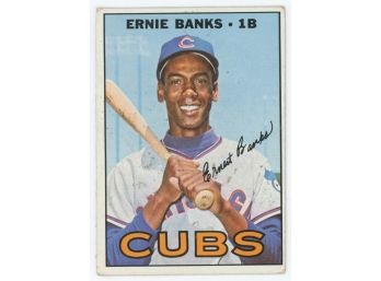 1967 Topps Baseball #215 Ernie Banks