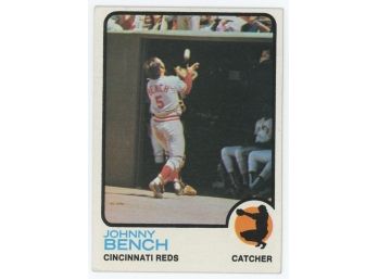 1973 Topps Baseball #380 Johnny Bench