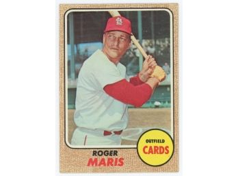 1968 Topps Baseball #330 Roger Maris
