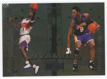 1999-2000 Skybox Metal Basketball #6 - Hardway & Bryant Rivalries