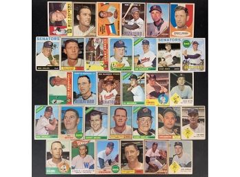 Lot Of 32 Assorted Vintage Topps Baseball Cards