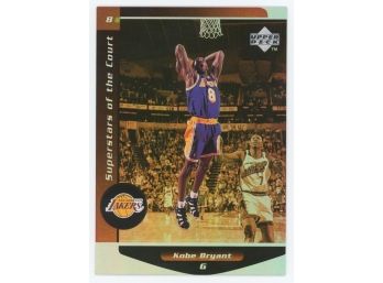 1998-99 Upper Deck Basketball #C8 Kobe Bryant Superstars Of The Court Holofoil
