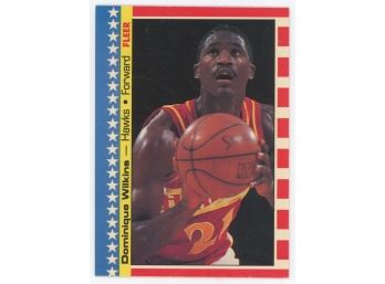 1987 Fleer Basketball #7 Dominique Williams Sticker