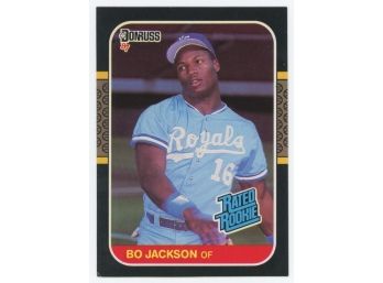 1987 Donruss #35 Bo Jackson Rated Rookie