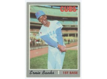 1970 Topps Baseball #630 Ernie Banks