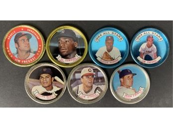 Lot Of 7 Collectible Topps Baseball Coins