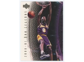 2000-01 Upper Deck Basketball #8 Kobe Bryant 2000-01 NBA Legends Kobe Bryant