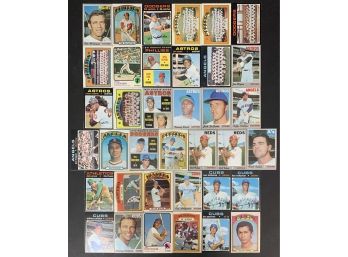 Lot Of 37 Assorted Vintage Topps Baseball Cards
