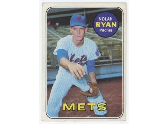 1969 Topps Baseball #533 Nolan Ryan Second Year