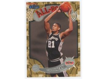 1997-98 Fleer Ultra Basketball #1 Tim Duncan All-Rookie