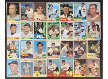 Lot Of 26 Assorted Vintage Topps Baseball Cards