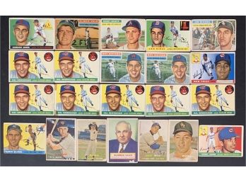 Lot Of 22 1950's Topps Baseball Cards