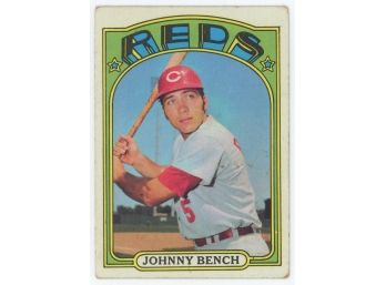 1972 Topps Baseball #433 Johnny Bench