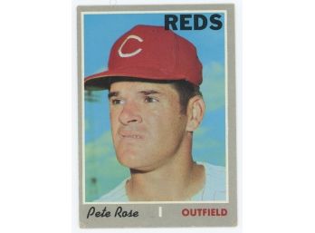 1970 Topps Baseball #580 Pete Rose