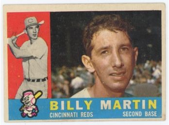 1960 Topps Baseball #173 Billy Martin
