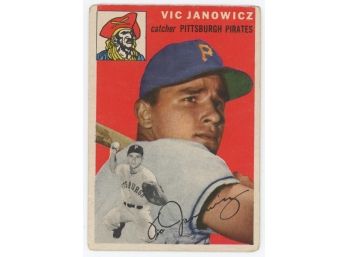 1954 Topps Baseball #16 Vic Janowicz