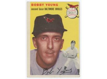 1954 Topps Baseball #8 Bobby Young