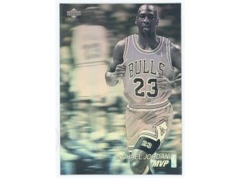 1991-92 Upper Deck Basketball #AW4 Michael Jordan Holo