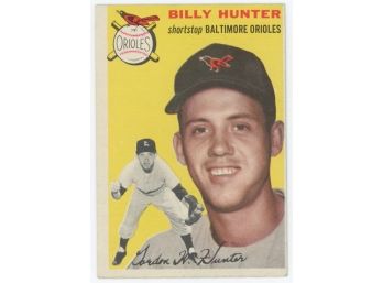 1954 Topps Baseball #48 Billy Hunter
