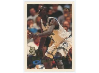 1995-96 Topps Basketball #237 Kevin Garnett 1995 NBA Draft Pick Rookie