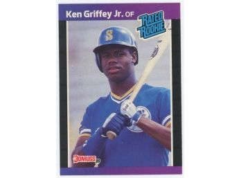 1989 Donruss Baseball #33 Ken Griffey Jr. Rated Rookie