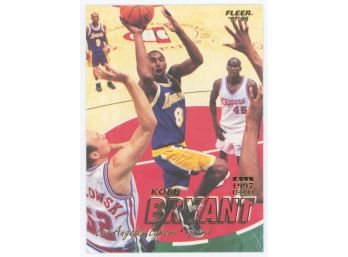 1997-98 Fleer Basketball #50 Kobe Bryant Second Year '1997 All Rookie'