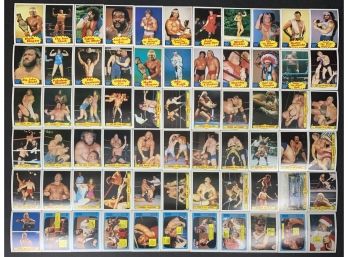 COMPLETE Set Of 66 Card 1985 Topps Titan WWF Trading Cards! Including Sought-After Hulk Hogan Rookie!