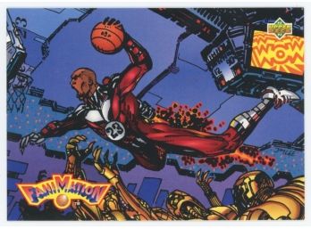 1992-93 Upper Deck Basketball #506 Michael Jordan Agent 23 Fanimation