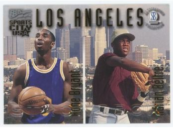 1997 Score Basketball #SC6 Los Angeles - Bryant & Beltre