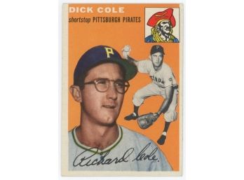 1954 Topps Baseball #84 Dick Cole