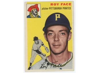 1954 Topps Baseball #87 Roy Face