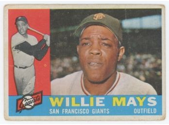 1960 Topps Baseball #200 Willie Mays