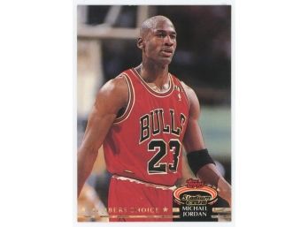 1993-94 Topps Stadium Club Basketball #210 Michael Jordan