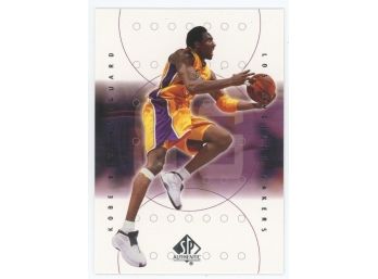 2000-01 Upper Deck SP Basketball #39 Kobe Bryant SP Authentic