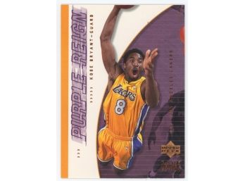 2001-02 Upper Deck Basketball #431 Kobe Bryant Purple Reign