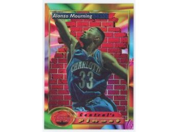 1993-94 Topps Finest Basketball #104 Alonzo Mourning Refractor