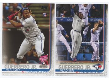 Lot Of 2 2019 Topps Baseball Vladimir Guerrero Cards
