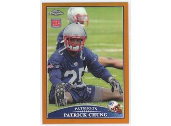2009 Topps Chrome Football #TC194  Patrick Chung Rookie Orange Foil