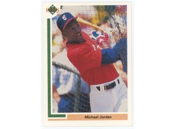 1990 Upper Deck Baseball #SP1 Michael Jordan Baseball Rookie