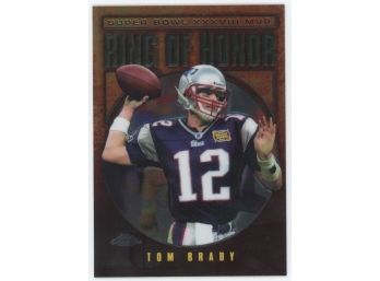 2004 Topps Chrome #RH38 Ring Of Honor Tom Brady SB XXXVIII MVP
