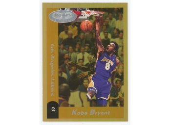 2000-01 Hoops Basketball #46 Kobe Bryant Orange Foil
