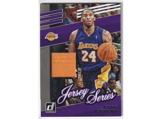 2019-20 Donruss Basketball #JS-KBR Kobe Bryant Jersey Series Player Worn Material
