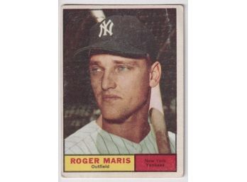 1961 Topps Baseball #2 Roger Maris