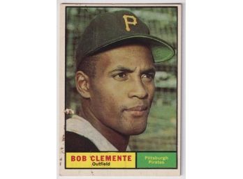 1961 Topps Baseball #388 Bob Clemente