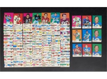 Large Lot Of 1969 Topps Football - Including Stars!