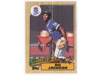 1987 Topps Future Stars Bo Jackson Rookie Card