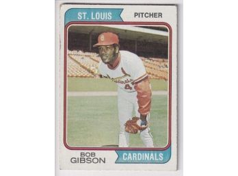 1974 Topps Bob Gibson